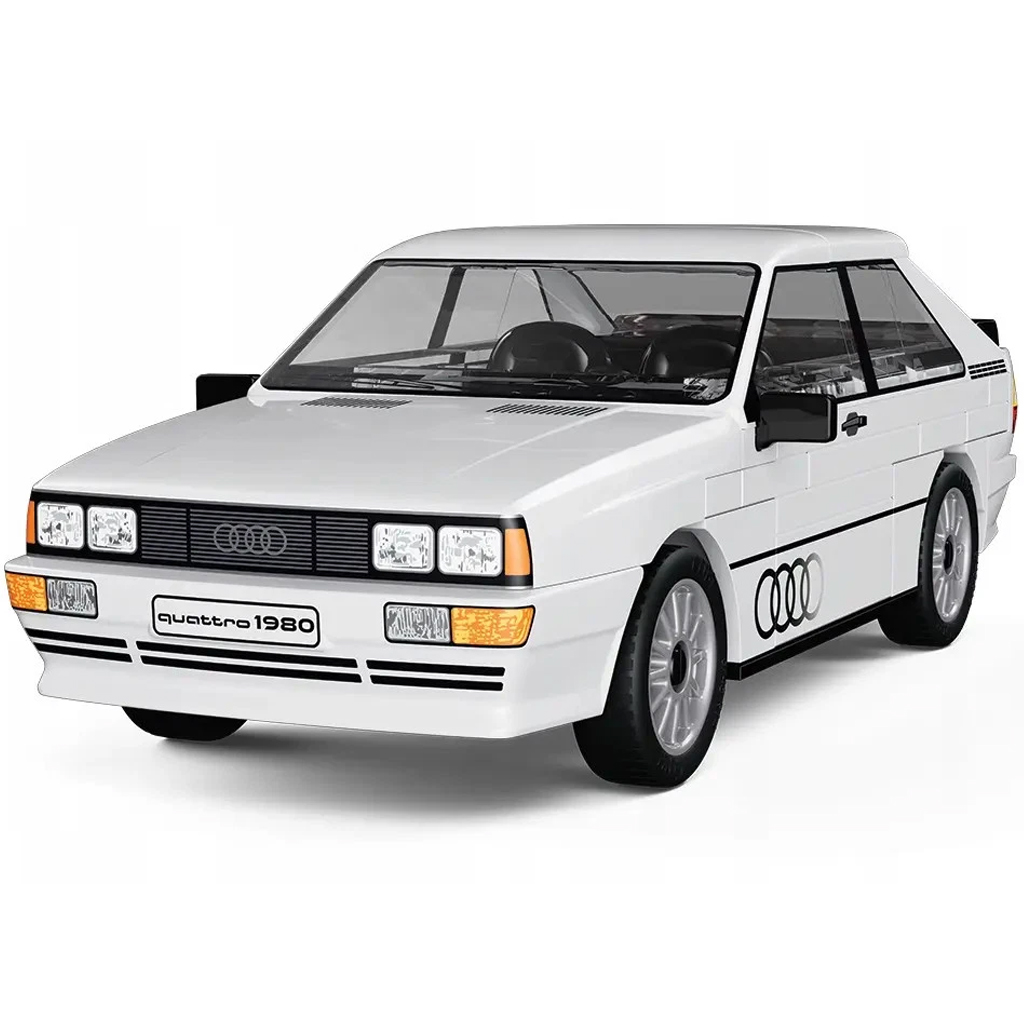 imagen de COBI: Audi Quattro 1980 coche de construcción blanco (24665) 3