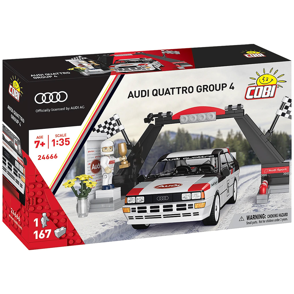 imagen de COBI: Audi Quattro Grupo 4 coche de construcción (24666) 1