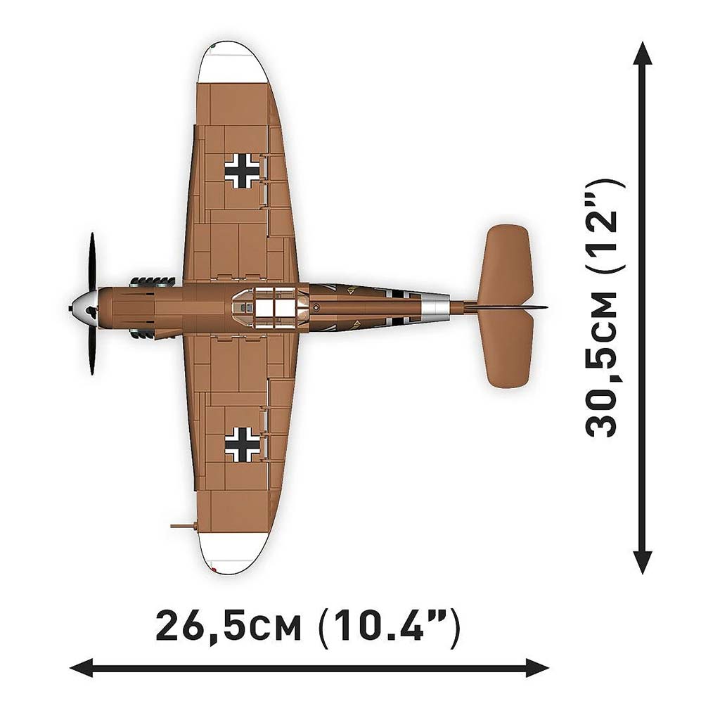 imagen de COBI: avión de combate Messerschmitt Bf 109 G “Gustav” (5761) 7