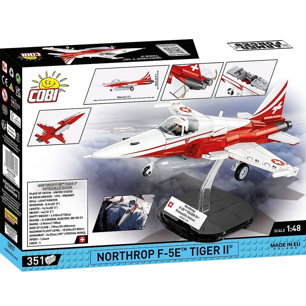 imagen de COBI: avión de combate Northrop F-5 Tiger II (5857) 8
