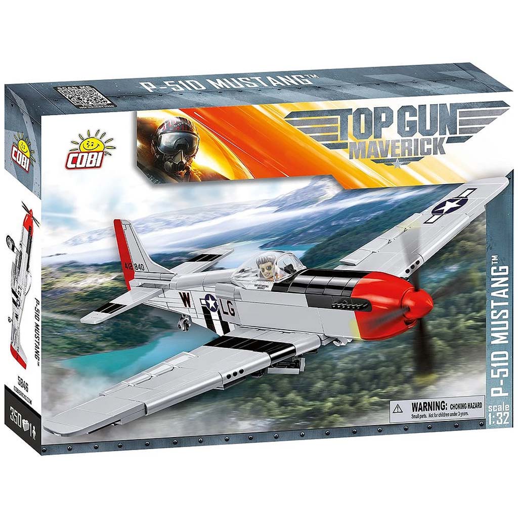 imagen de COBI: avión de construcción Mustang P-51D „TOP GUN: Maverick” (5846) 1