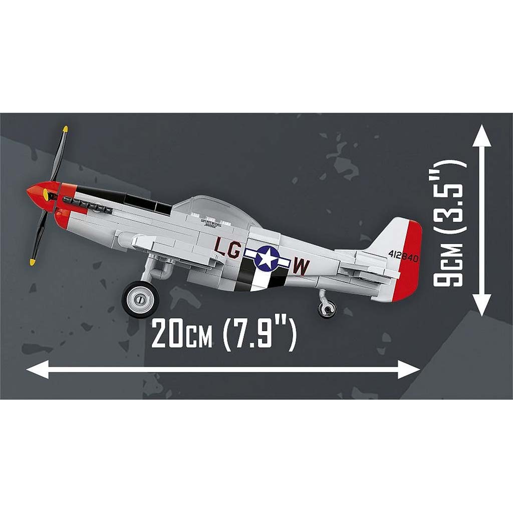 imagen de COBI: avión de construcción Mustang P-51D „TOP GUN: Maverick” (5847) 2