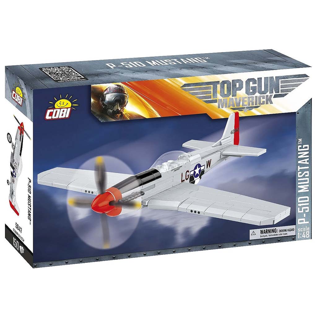 imagen de COBI: avión de construcción Mustang P-51D „TOP GUN: Maverick” (5847) 1