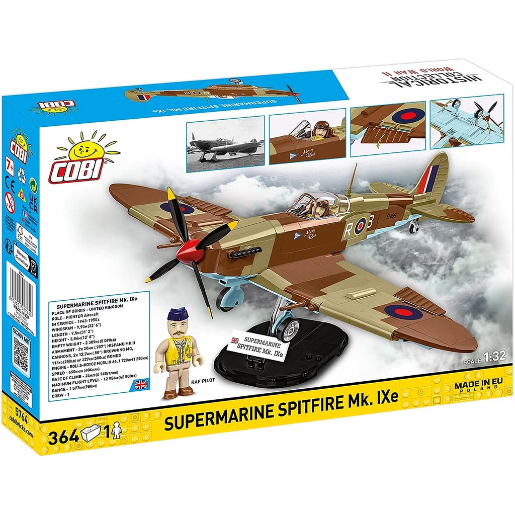 imagen de COBI: avión de construcción Supermarine Spitfire Mk. IXe (5764) 10