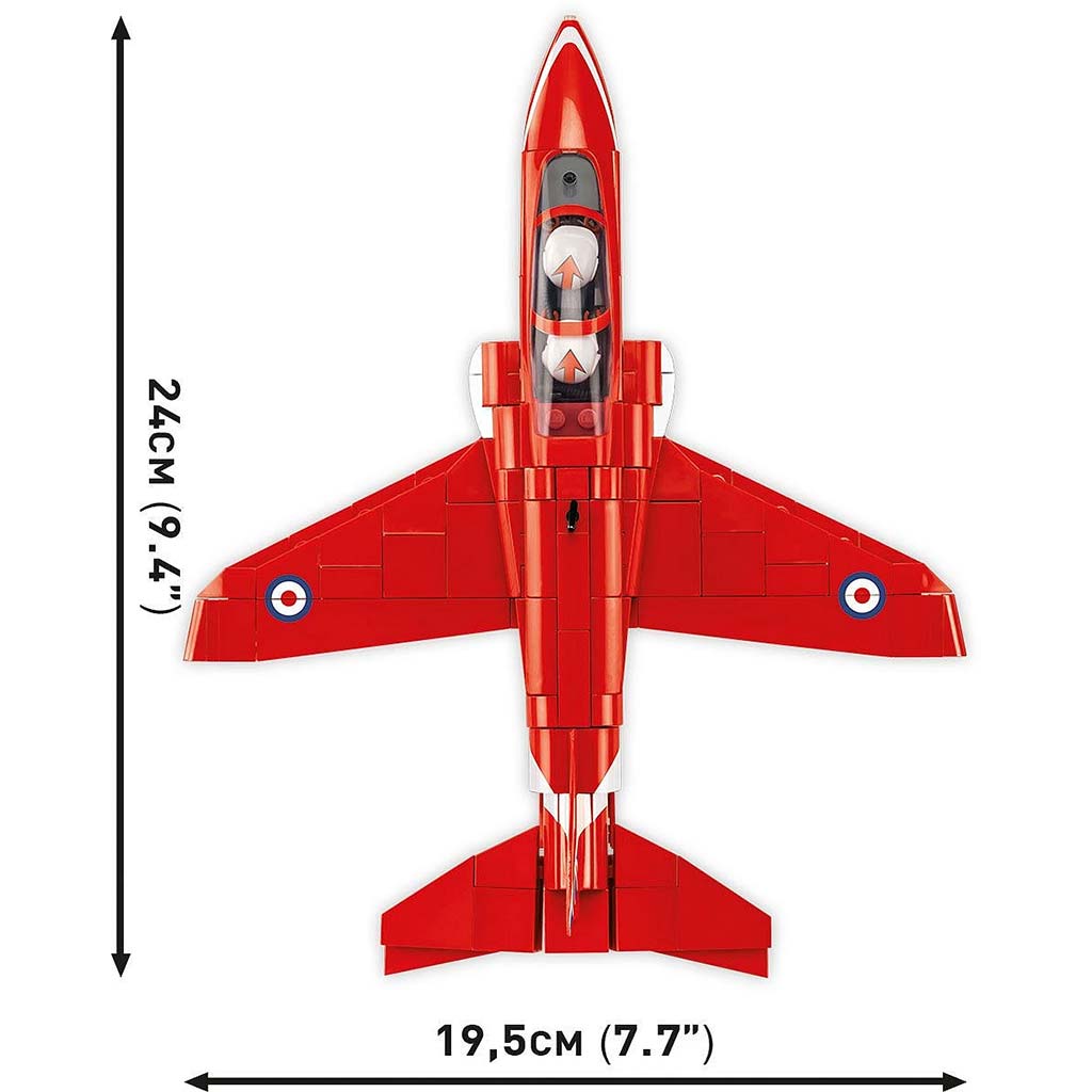 imagen de COBI: BAe Hawk T1 „Red Arrows” avión de construcción (5844) 7