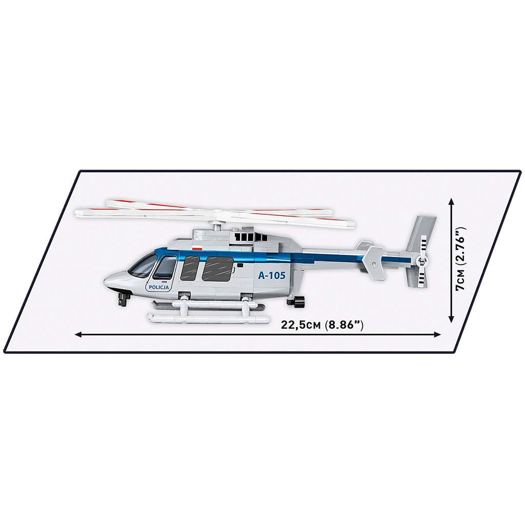 imagen de COBI: Bell 407 Policía juego de construcción (26628) 4