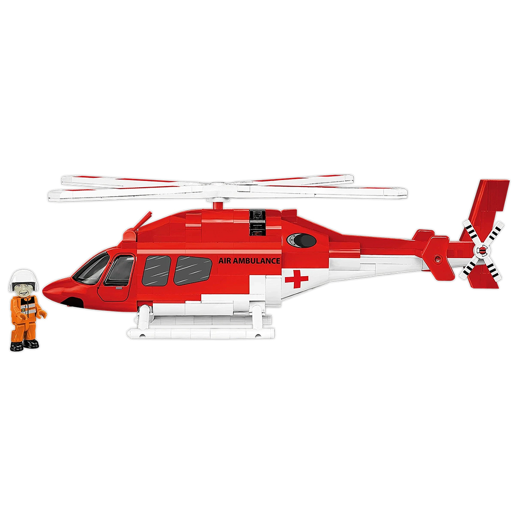 imagen de COBI: Bell 429 Helicóptero de Rescate Aéreo Juguete de Construcción (26629) 3