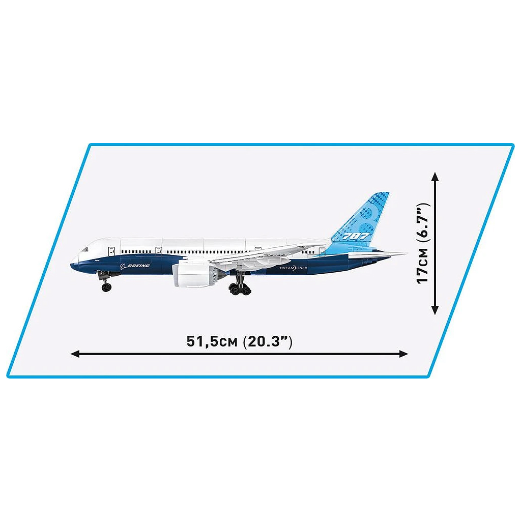 imagen de COBI: Boeing 787 Dreamliner avión de construcción (26603) 4