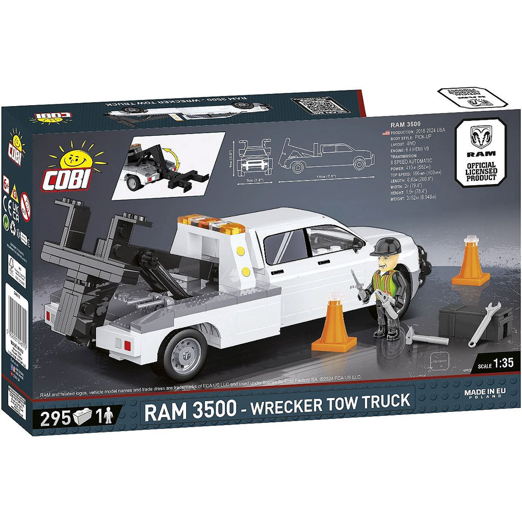 imagen de COBI: Camión de remolque Dodge RAM 3500 (24611) 3