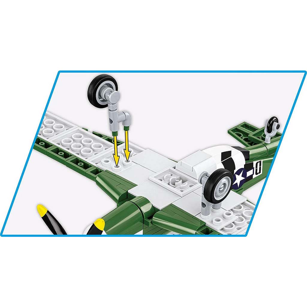 imagen de COBI: Caza Mustang P-51D modelo de construcción (5860) 5