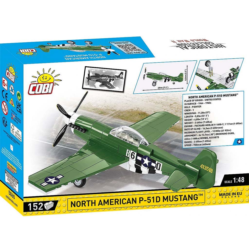 imagen de COBI: Caza Mustang P-51D modelo de construcción (5860) 8