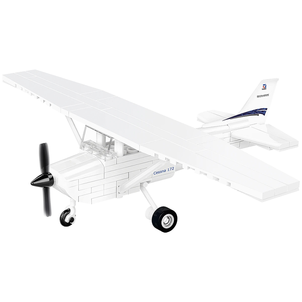 imagen de COBI: Cessna 172 Skyhawk blanco juego de construcción (26620) 2