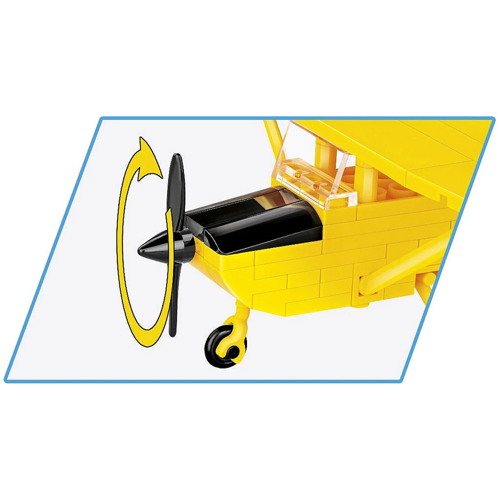 imagen de COBI: Cessna 172 Skyhawk juguete de construcción amarillo (26621) 3