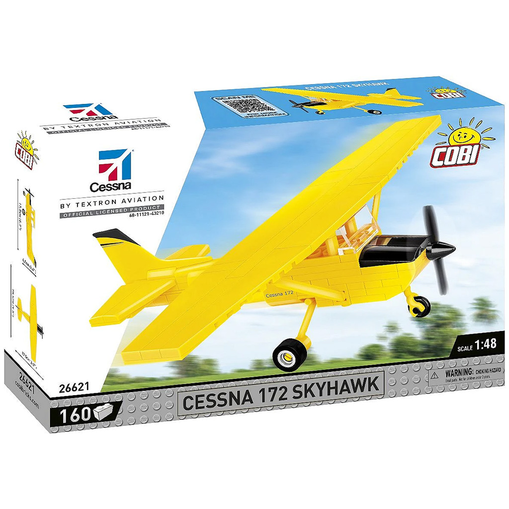 imagen de COBI: Cessna 172 Skyhawk juguete de construcción amarillo (26621) 1