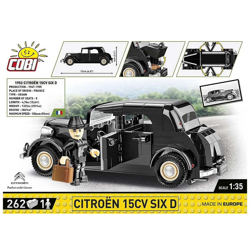 imagen de COBI: Citroen 15CV SIX D coche de construcción (2267) 2