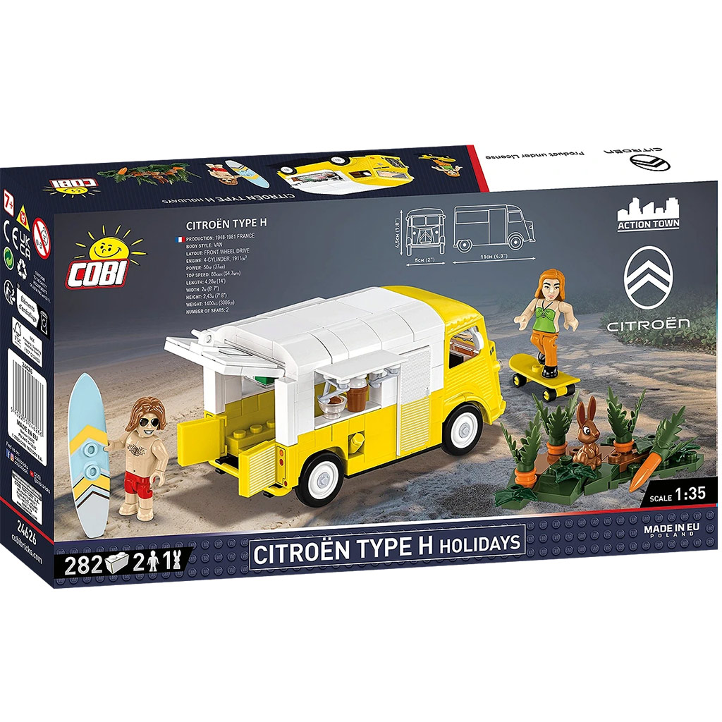 imagen de COBI: Citroën Type H Heladería juego de construcción (24626) 6