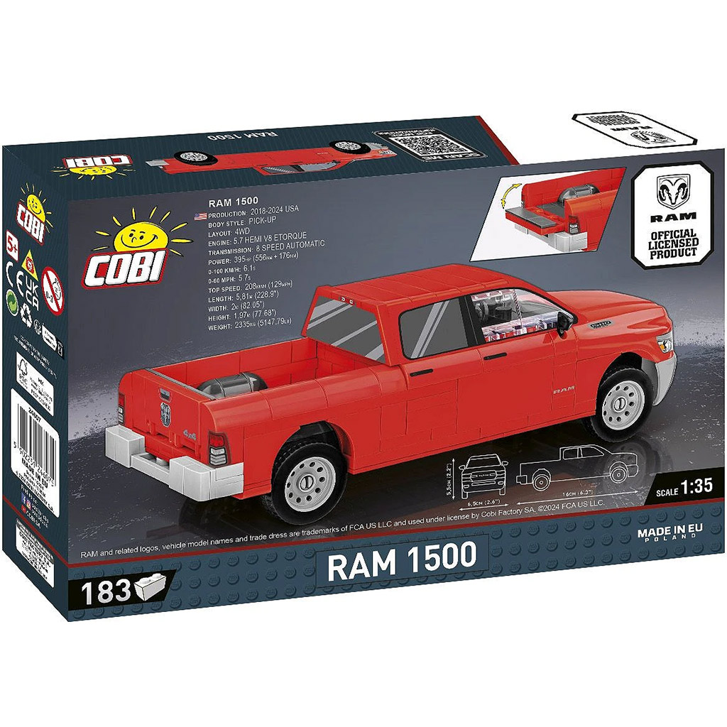 imagen de COBI: Dodge RAM 1500 juego de construcción (24607) 3