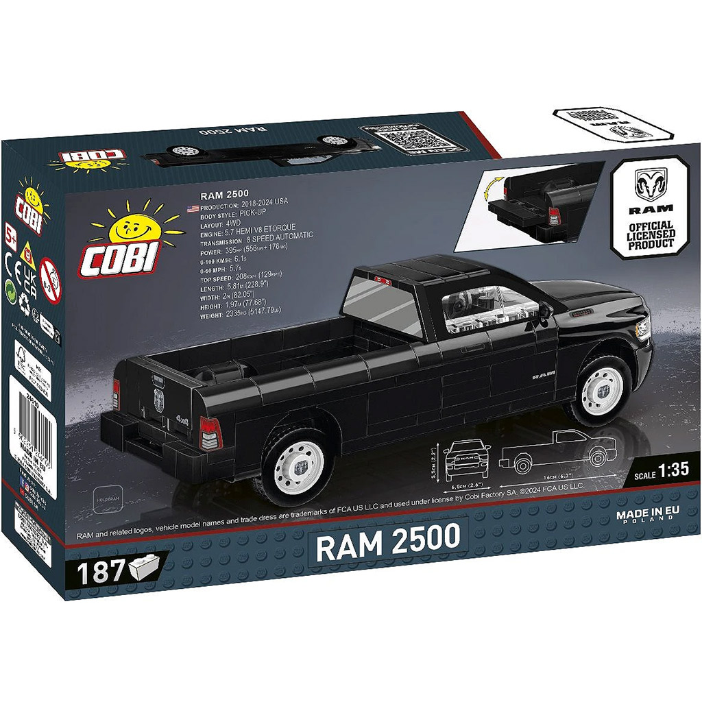 imagen de COBI: Dodge RAM 2500 juego de construcción (24610) 3