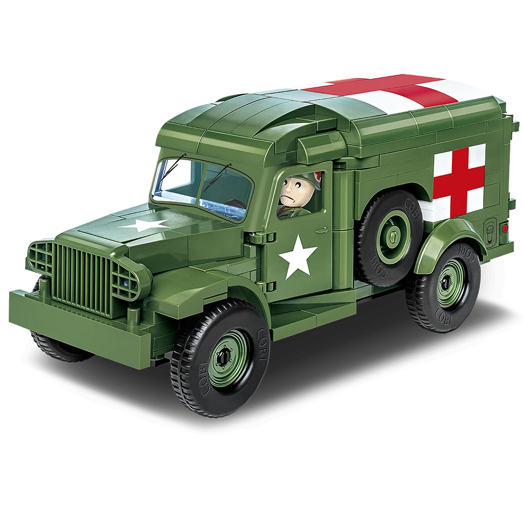 imagen de COBI: Dodge WC-54 Ambulancia coche de rescate juego de construcción (2257) 2