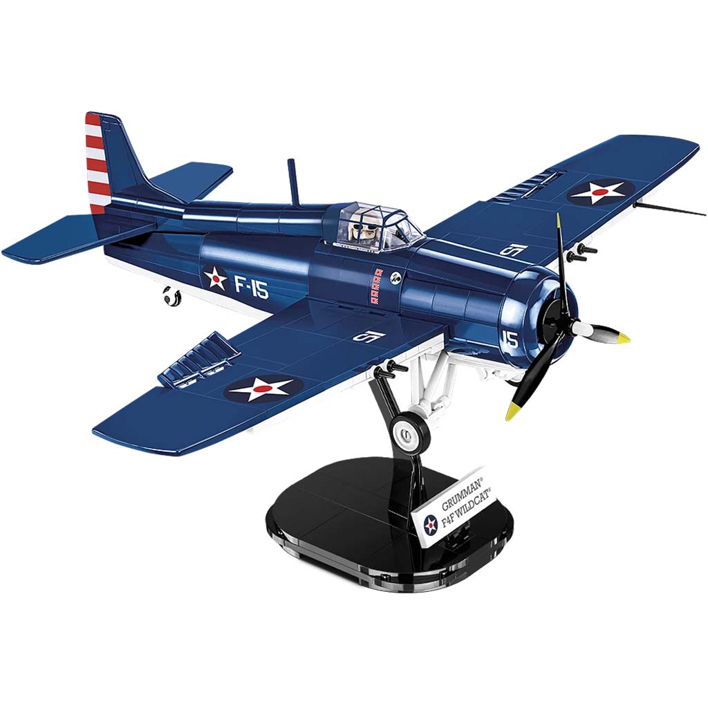 imagen de COBI: F4F Wildcat – Juguete de construcción de avión Northrop Grumman (5731) 2