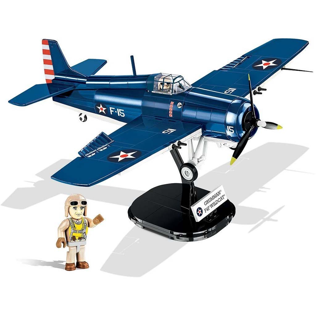 imagen de COBI: F4F Wildcat – Juguete de construcción de avión Northrop Grumman (5731) 3