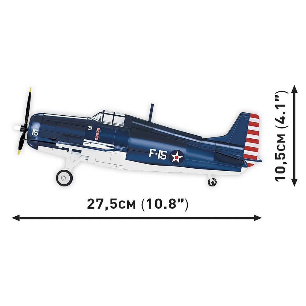 imagen de COBI: F4F Wildcat – Juguete de construcción de avión Northrop Grumman (5731) 6