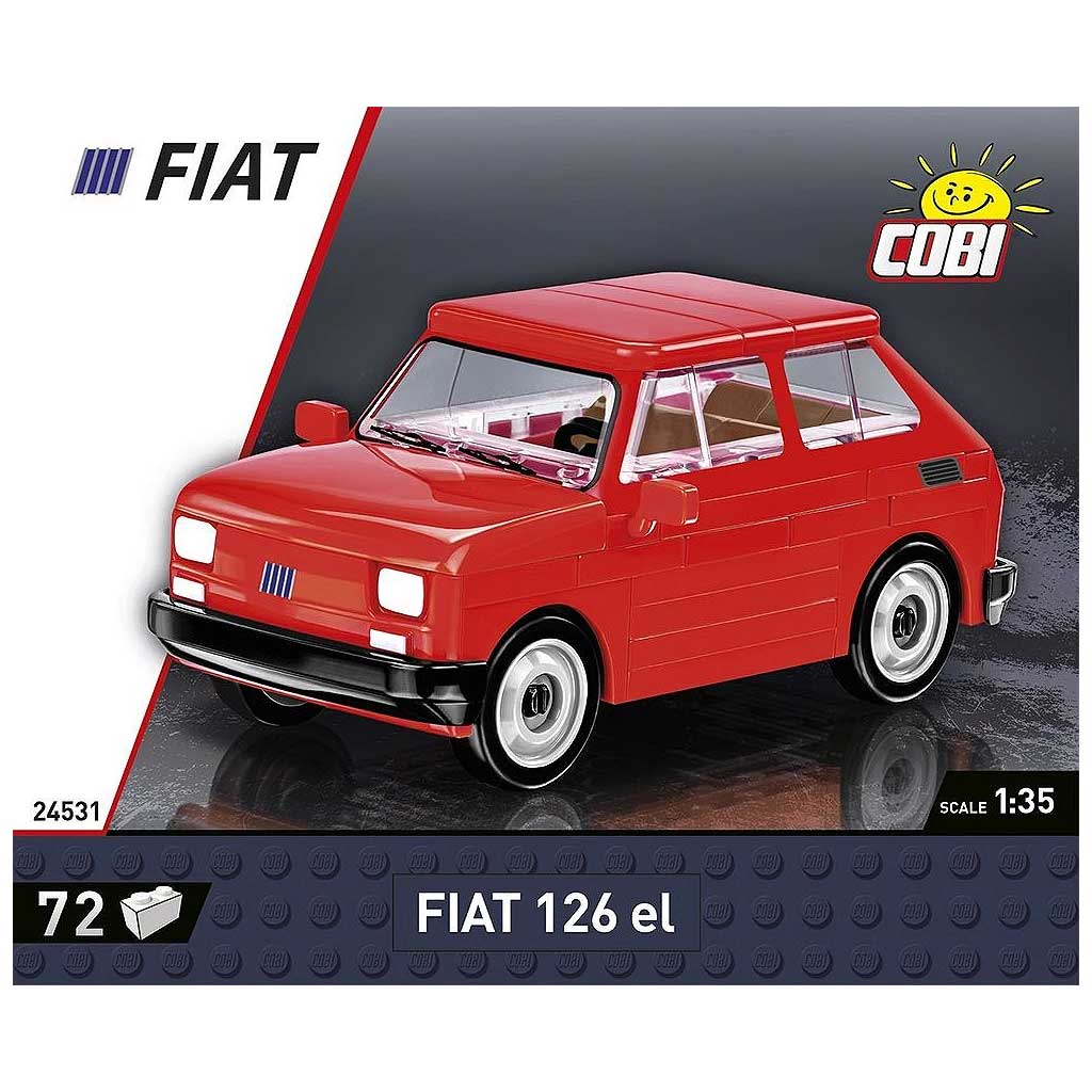 imagen de COBI: Fiat 126p el coche de construcción (24531) 1