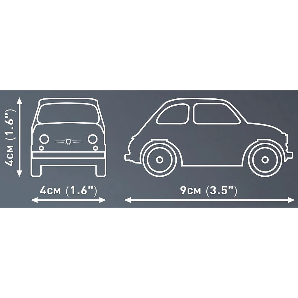 imagen de COBI: Fiat Abarth 595 juego de construcción (24514) 3