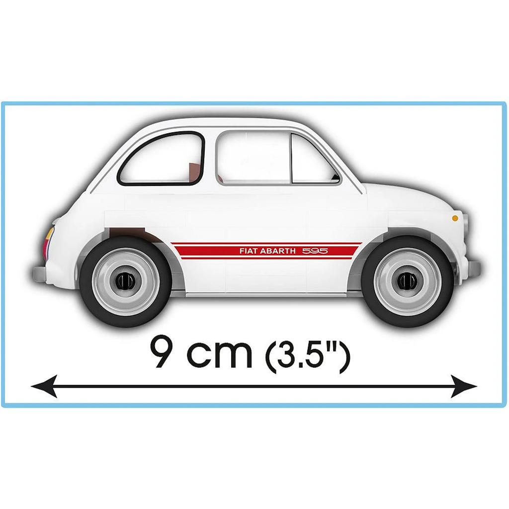 imagen de COBI: Fiat Abarth 595 juego de construcción (24524) 4