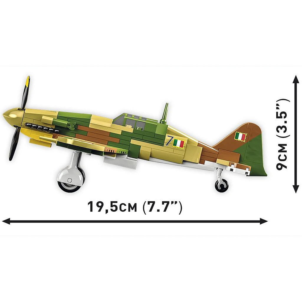 imagen de COBI: Fiat G.55 Centauro avión de construcción (5867) 4