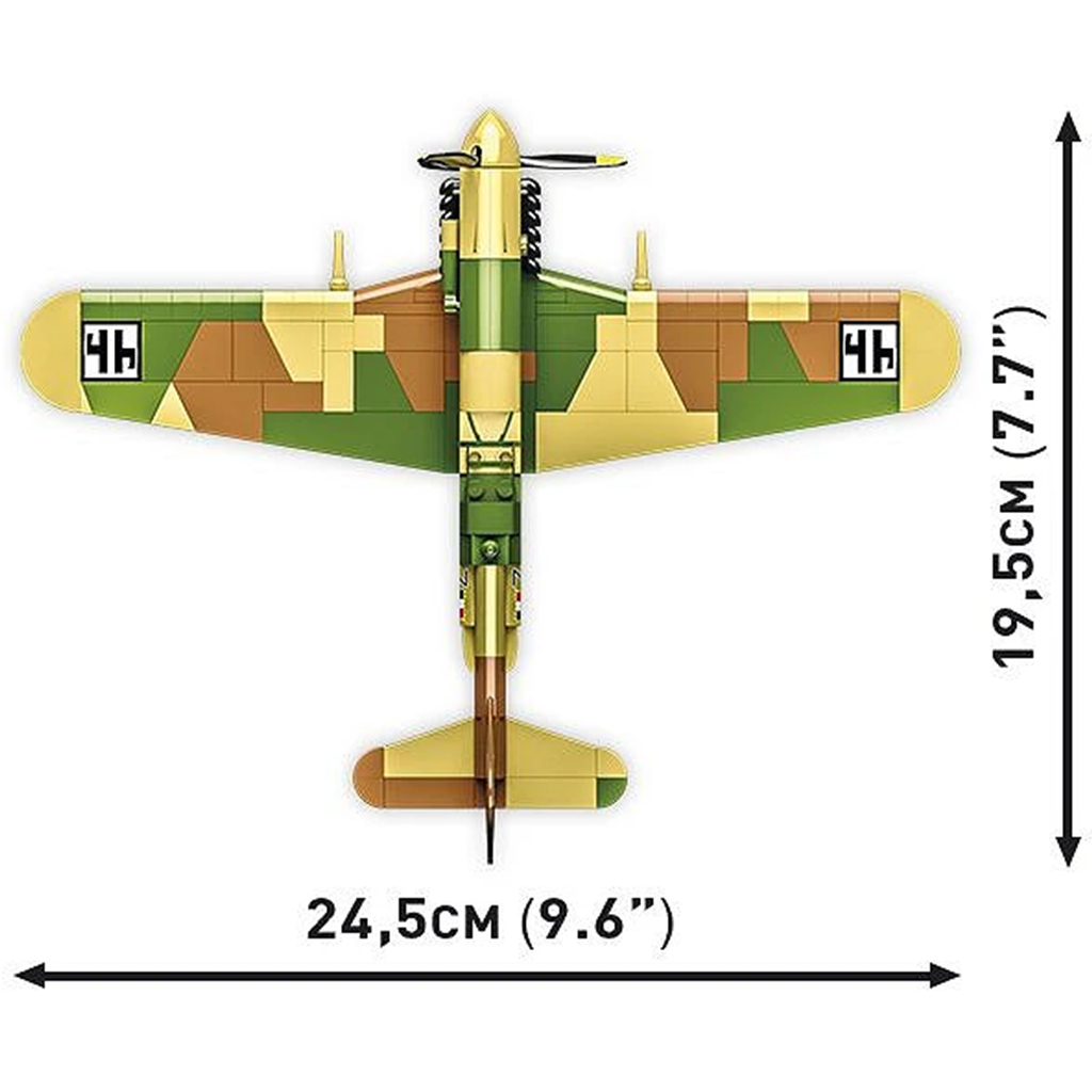 imagen de COBI: Fiat G.55 Centauro avión de construcción (5867) 5