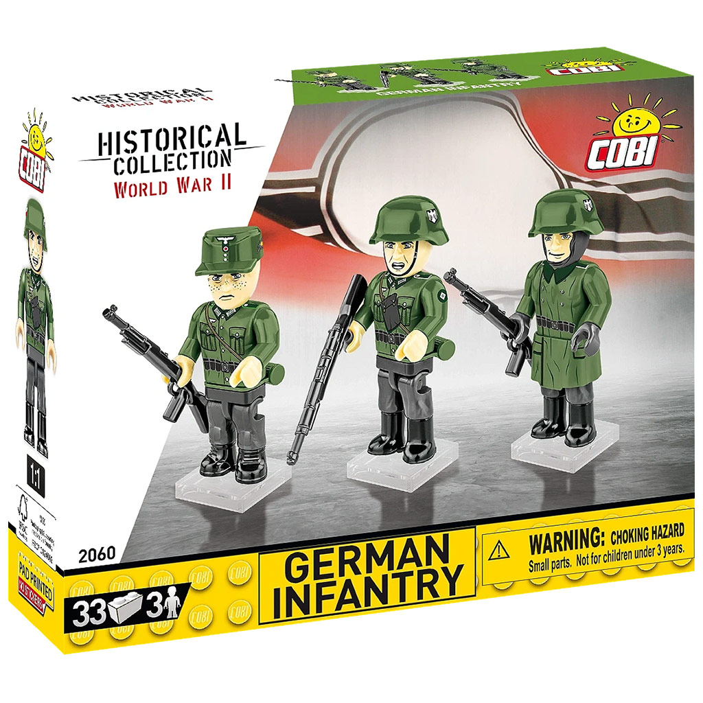 imagen de COBI: Figura de infantería alemana de la WWII (2060) 1