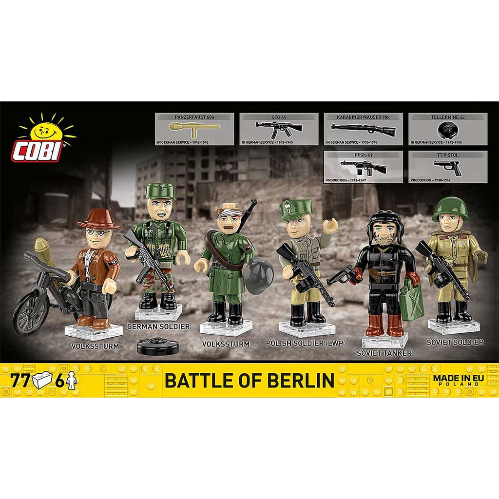 imagen de COBI: figura set de la batalla de Berlín de la WWII (2064) 2