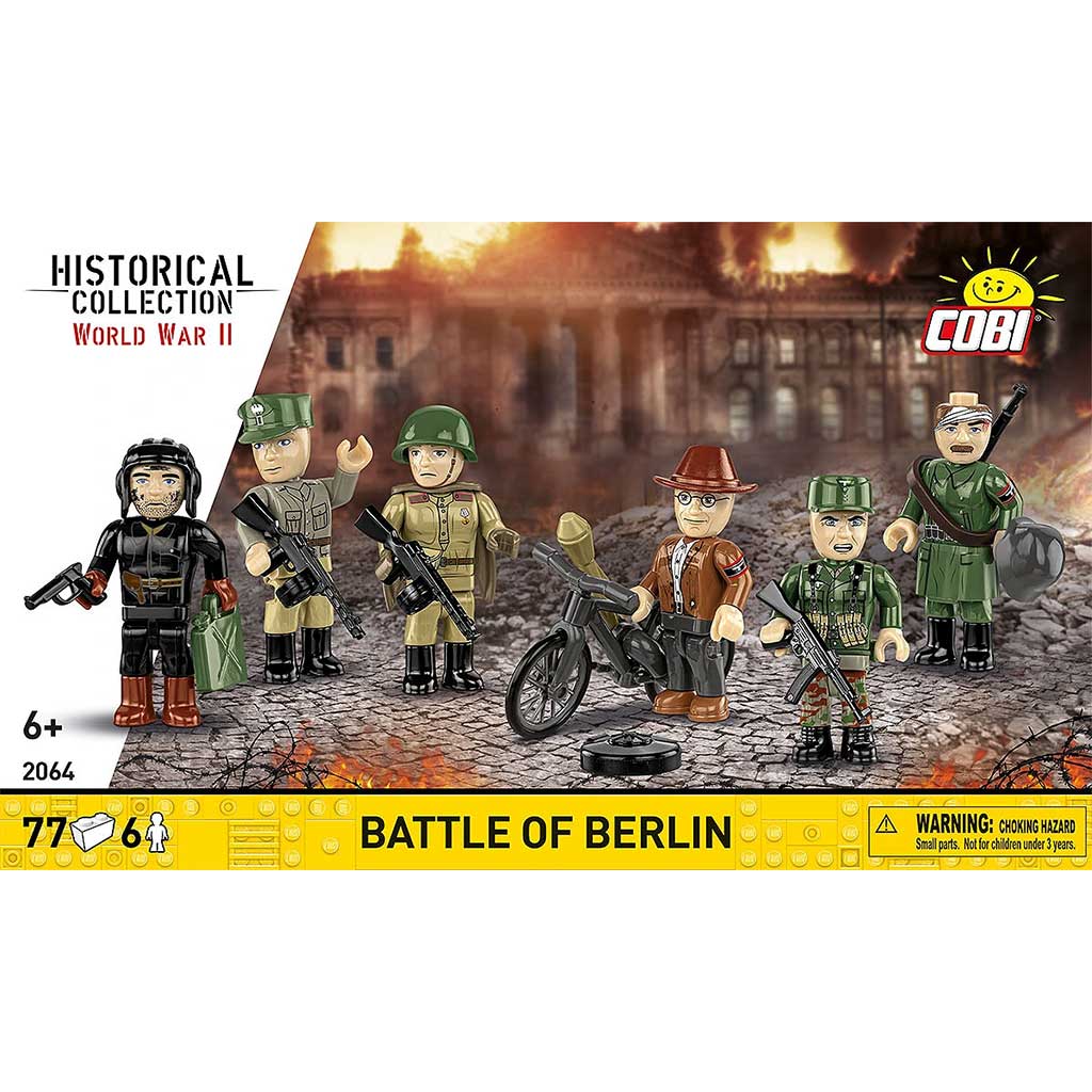 imagen de COBI: figura set de la batalla de Berlín de la WWII (2064) 1