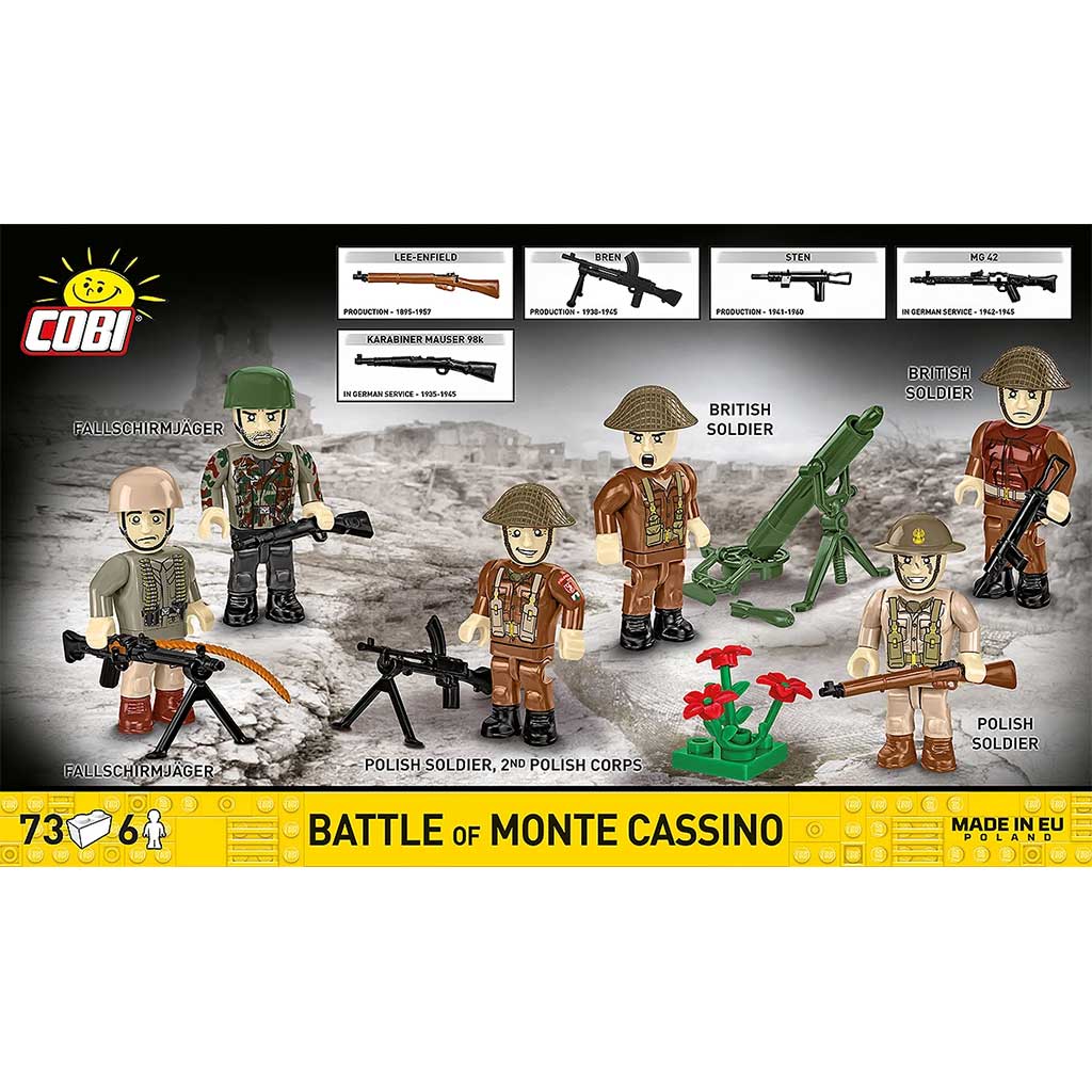 imagen de COBI: figura set de la batalla de Monte Cassino de la WWII (2063) 2