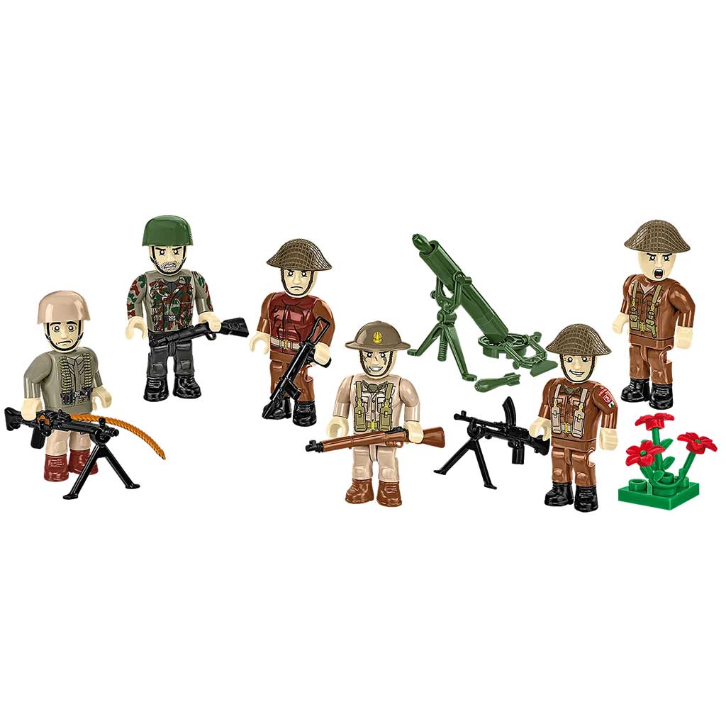 imagen de COBI: figura set de la batalla de Monte Cassino de la WWII (2063) 3