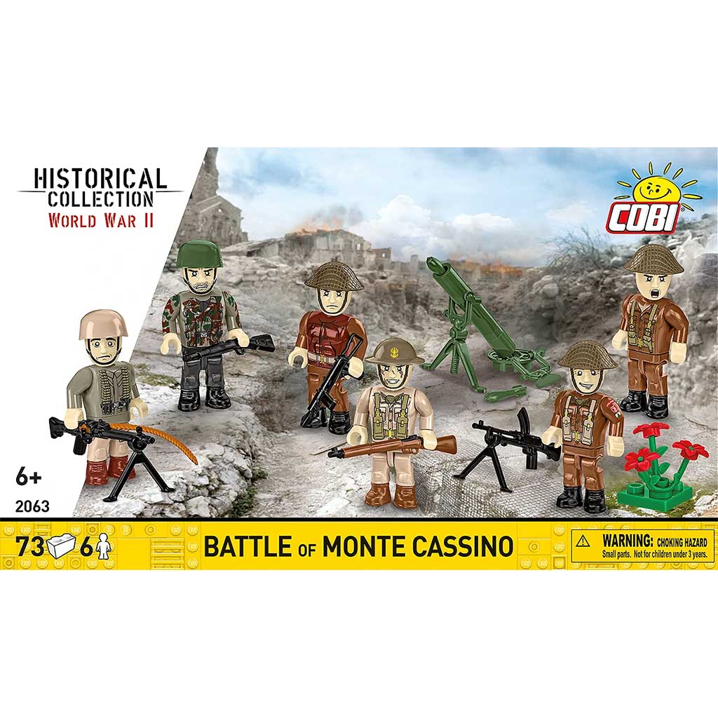 imagen de COBI: figura set de la batalla de Monte Cassino de la WWII (2063) 1