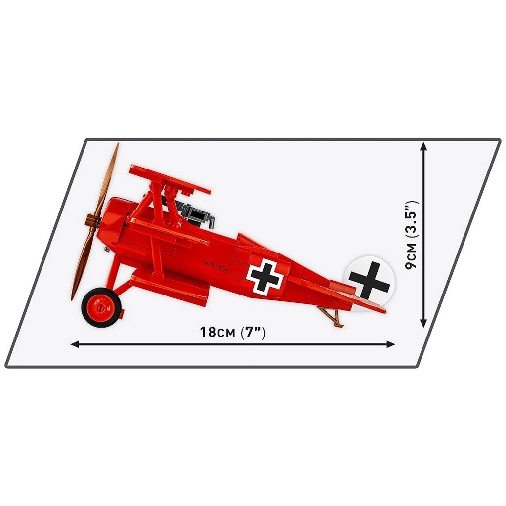 imagen de COBI: Fokker Dr. I „Barón Rojo” juego de construcción (2996) 4