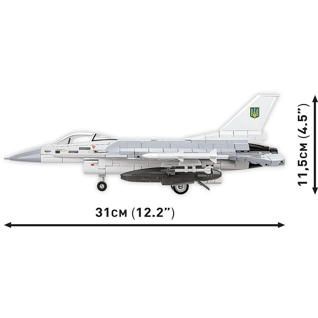 imagen de COBI: Fuerzas Armadas F-16AM Fighting Falcon juguete de construcción (5893) 6