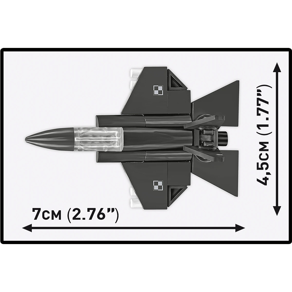 imagen de COBI: Fuerzas Armadas F-35A Lightning II "Husarz" juego de construcción (5926) 3