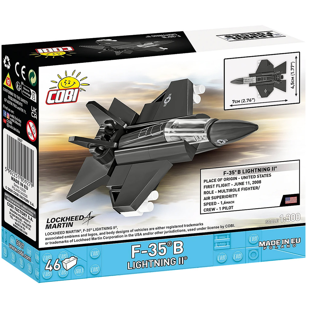 imagen de COBI: Fuerzas Armadas F-35B Lightning II juego de construcción (5927) 4