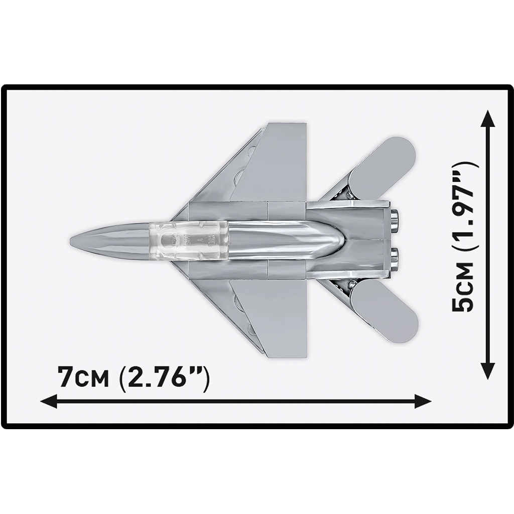 imagen de COBI: Fuerzas Armadas MiG-29 NATO "Fulcrum" juguete de construcción (5928) 3