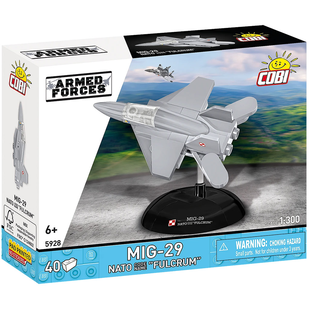 imagen de COBI: Fuerzas Armadas MiG-29 NATO "Fulcrum" juguete de construcción (5928) 1
