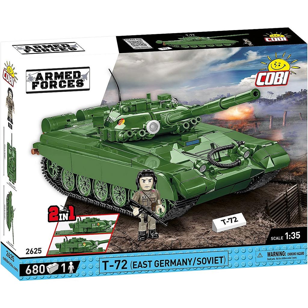 imagen de COBI: Fuerzas Armadas T-72 (Alemania del Este/Soviético) tanque de construcción (2625) 1