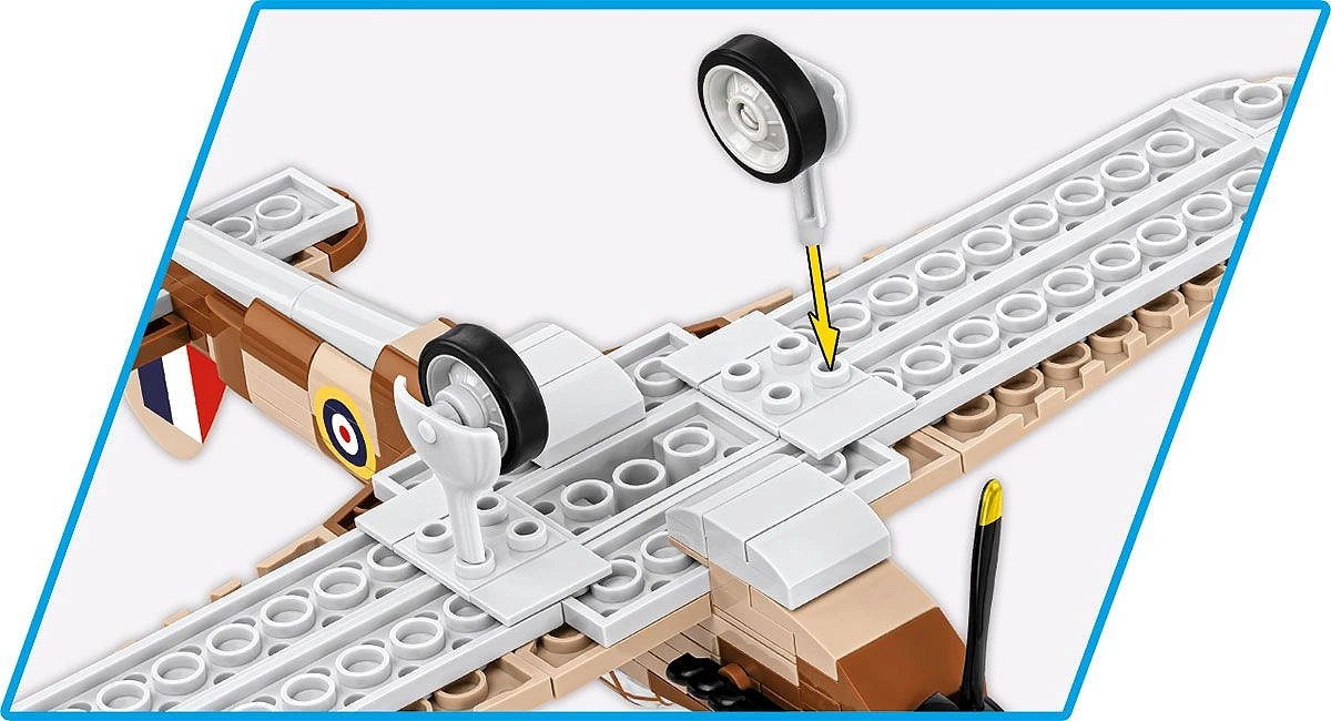 imagen de COBI: Hawker Hurricane Mk I juguete de construcción (5866) 3