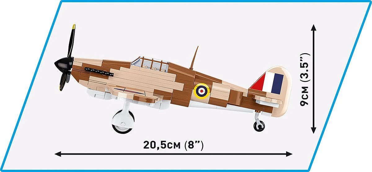 imagen de COBI: Hawker Hurricane Mk I juguete de construcción (5866) 4