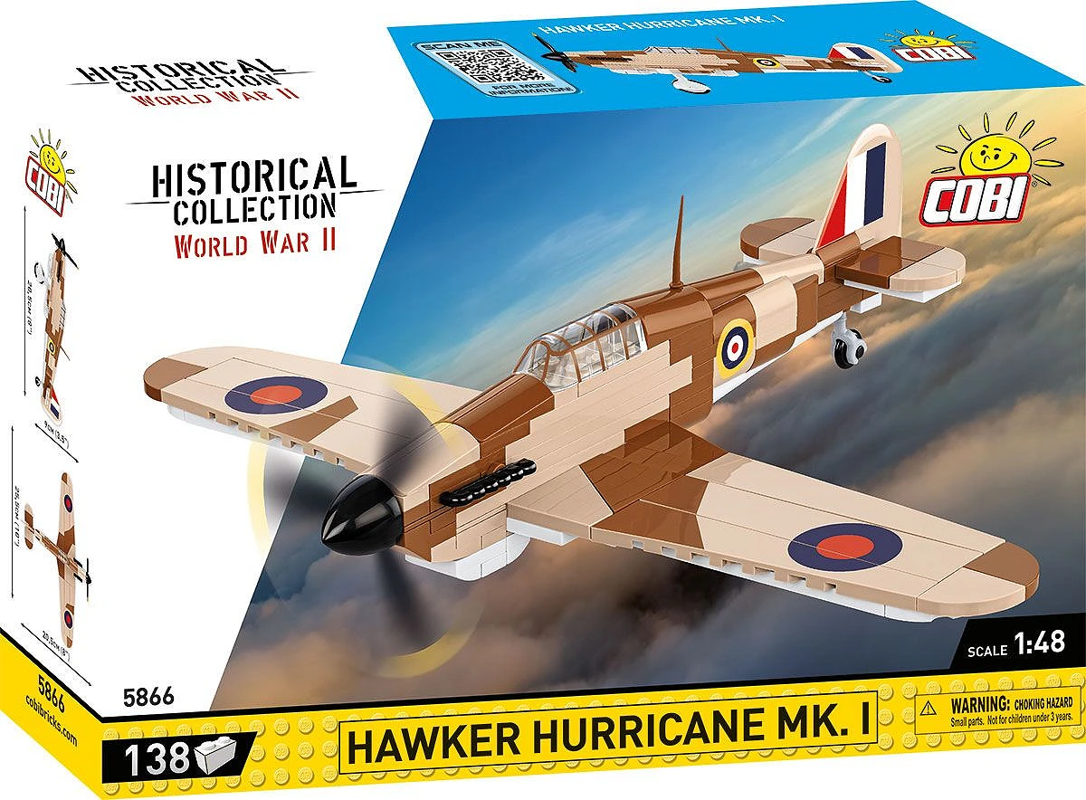imagen de COBI: Hawker Hurricane Mk I juguete de construcción (5866) 1