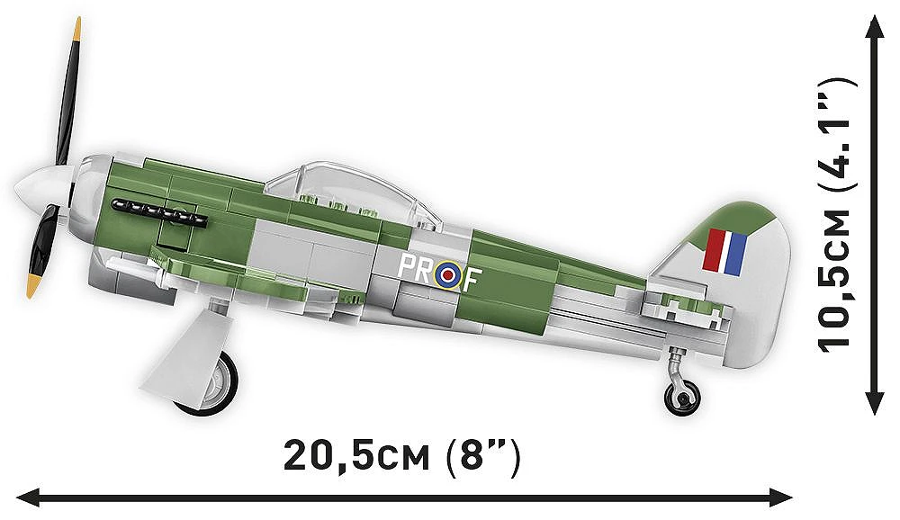 imagen de COBI: Hawker Typhoon Mk.1B juguete de construcción (5864) 3