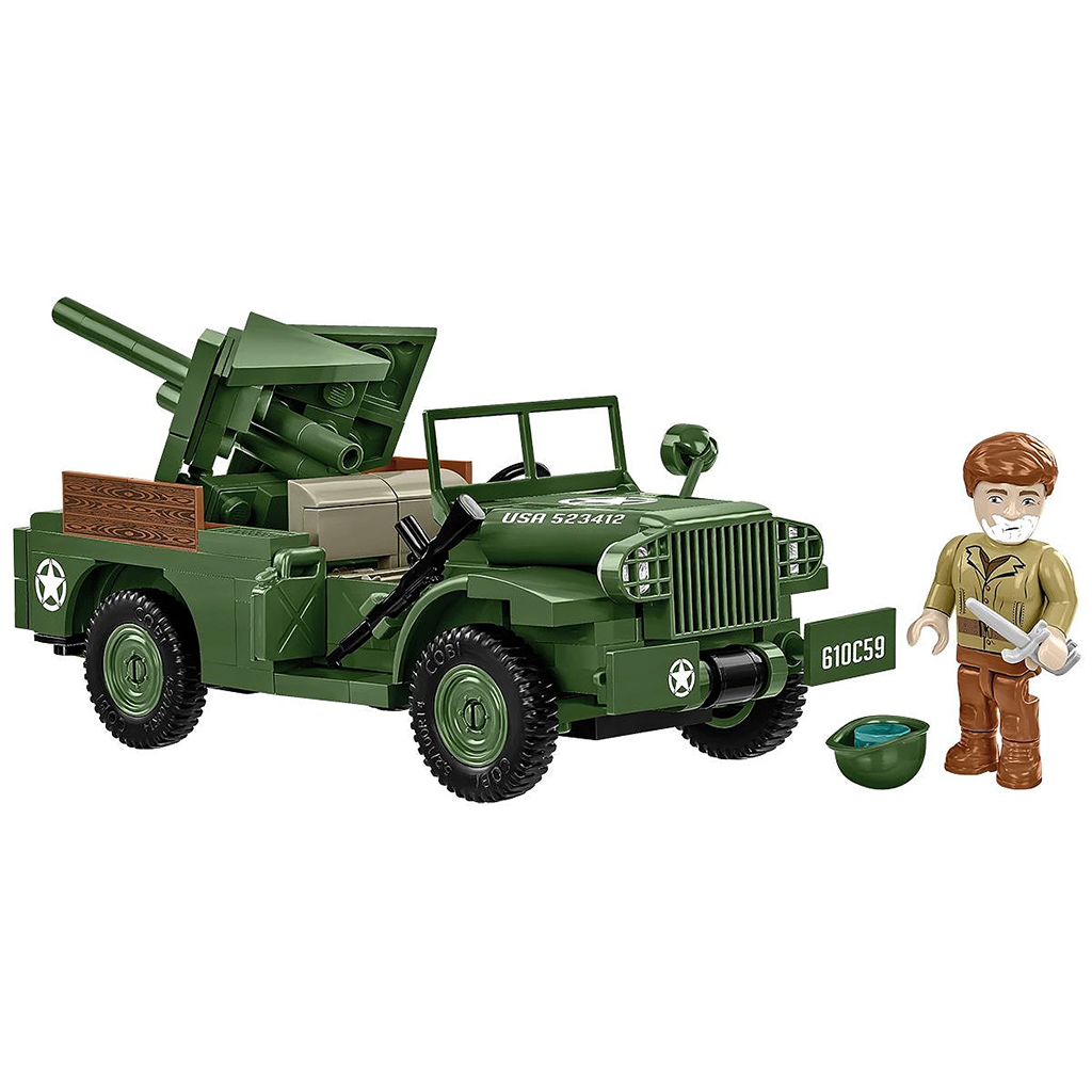 imagen de COBI: II Guerra Mundial 37mm GMC M6 Fargo juego de construcción (3116) 3