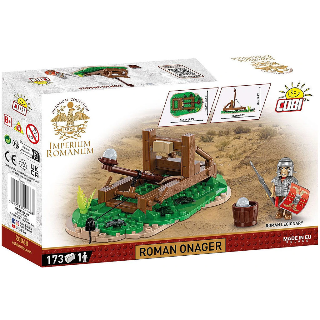 imagen de COBI: Imperium Romanum - Catapulta con figura (20068) 3